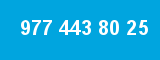 977 443 80 25